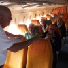 2014 Oktober papierophalers bij Aeroflot Baarlo