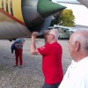 2014 Oktober papierophalers bij Aeroflot Baarlo
